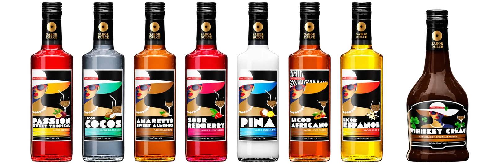 Sabor Dulce liqueurs